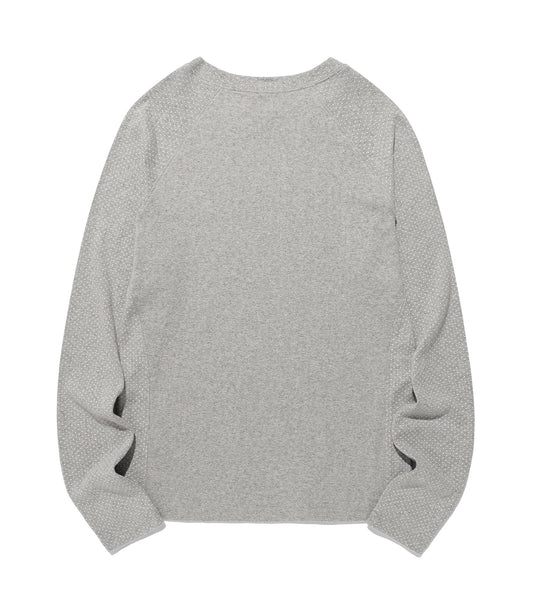 girl gang star slim l/s tee
[grey]