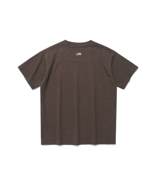 tape heaven mini tee
[brown]