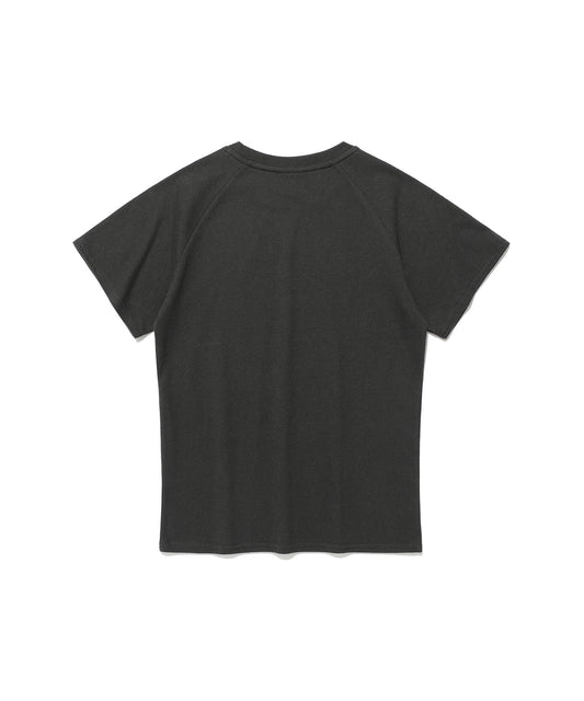 made in heaven raglan mini tee
[black]
