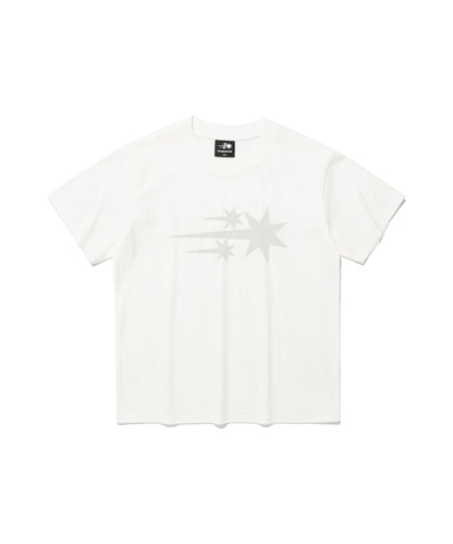 3stars symbol crop slim tee
[white]