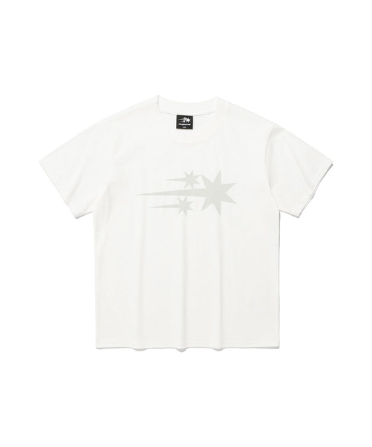 3stars symbol crop slim tee
[white]