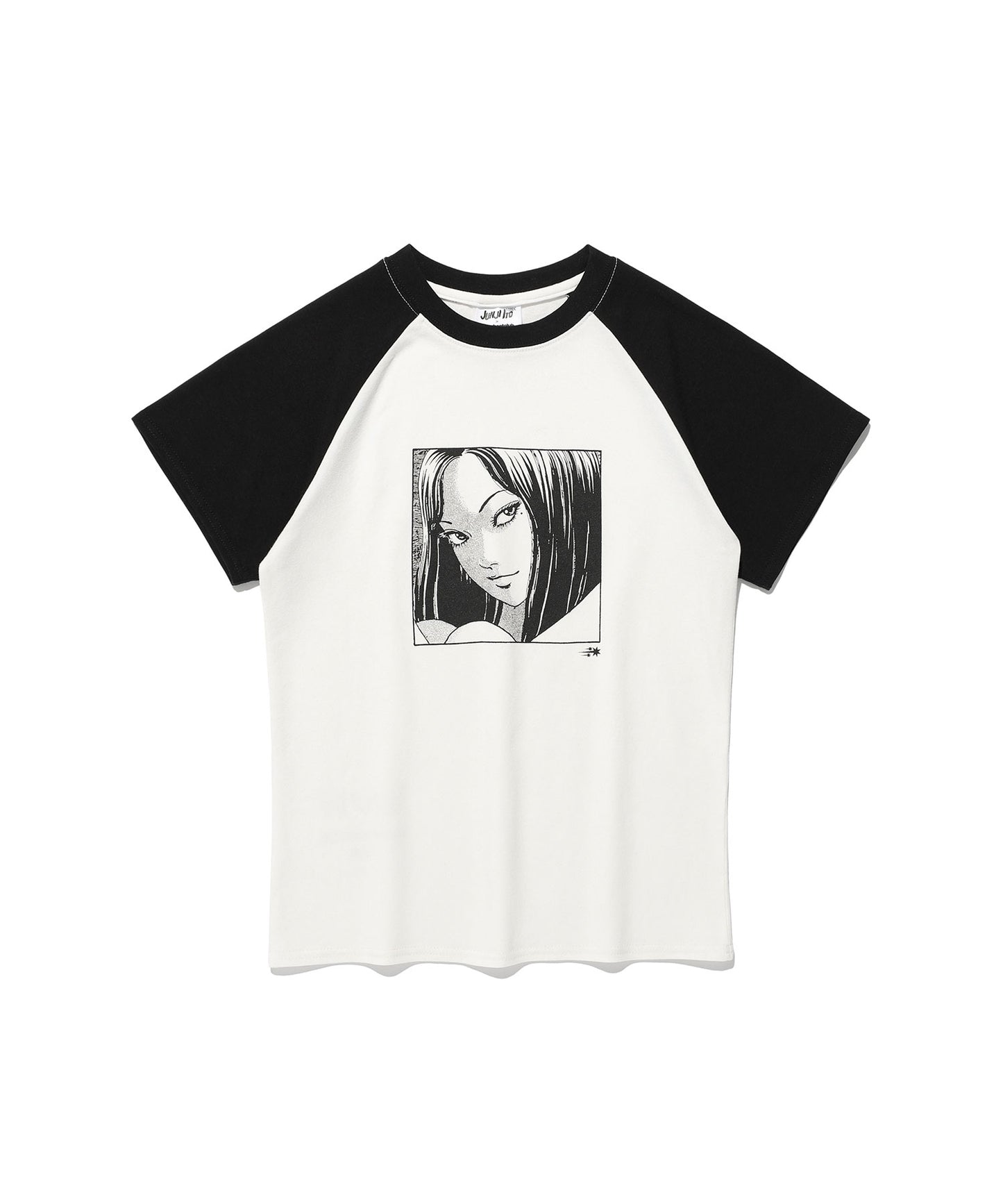 junji ito maniac tomie raglan mini tee[white]