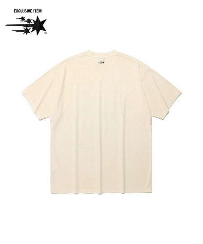 ghost angels head sketch pigment big big tee
[white]