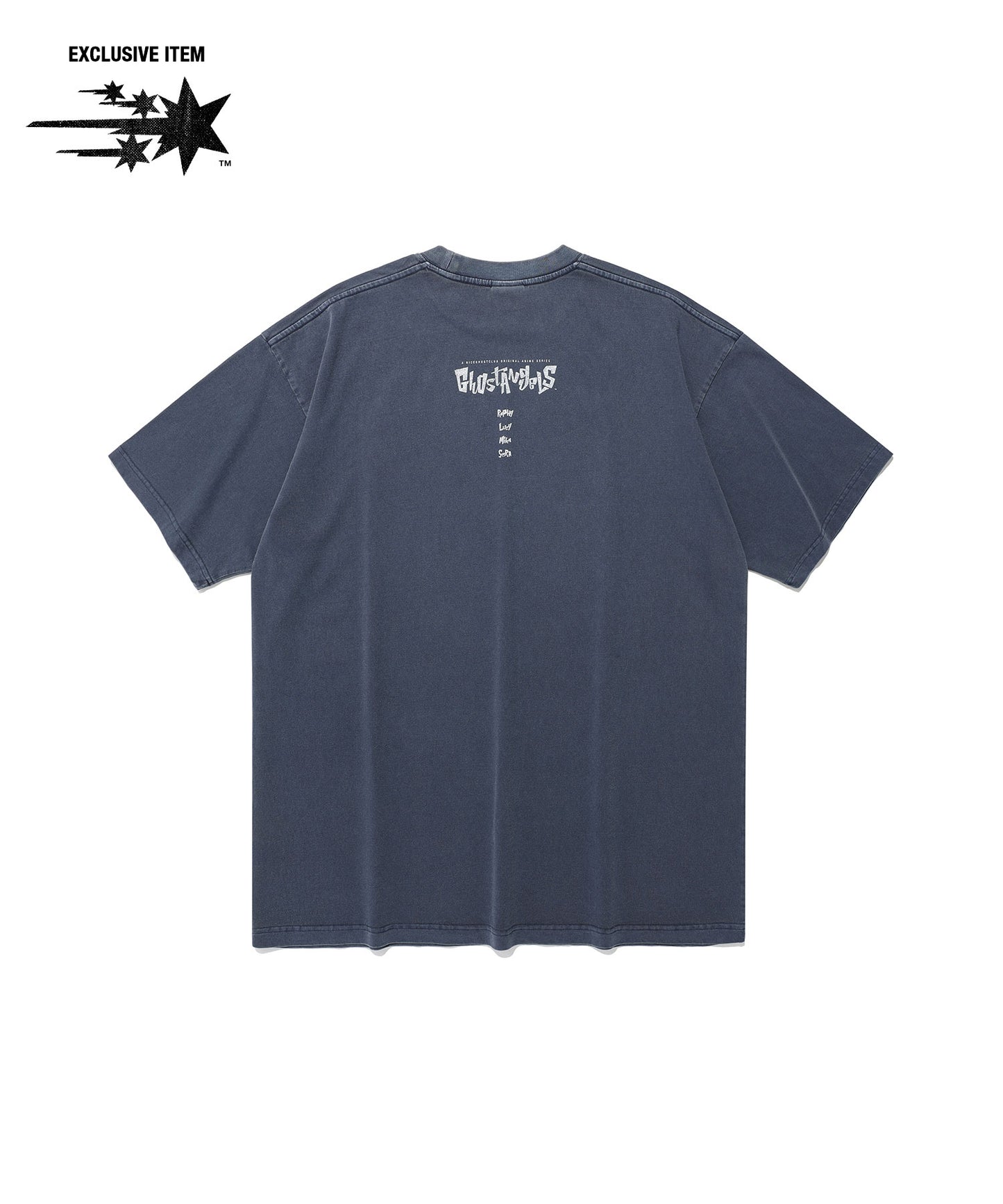ghost angels scene pigment big big tee
[navy]