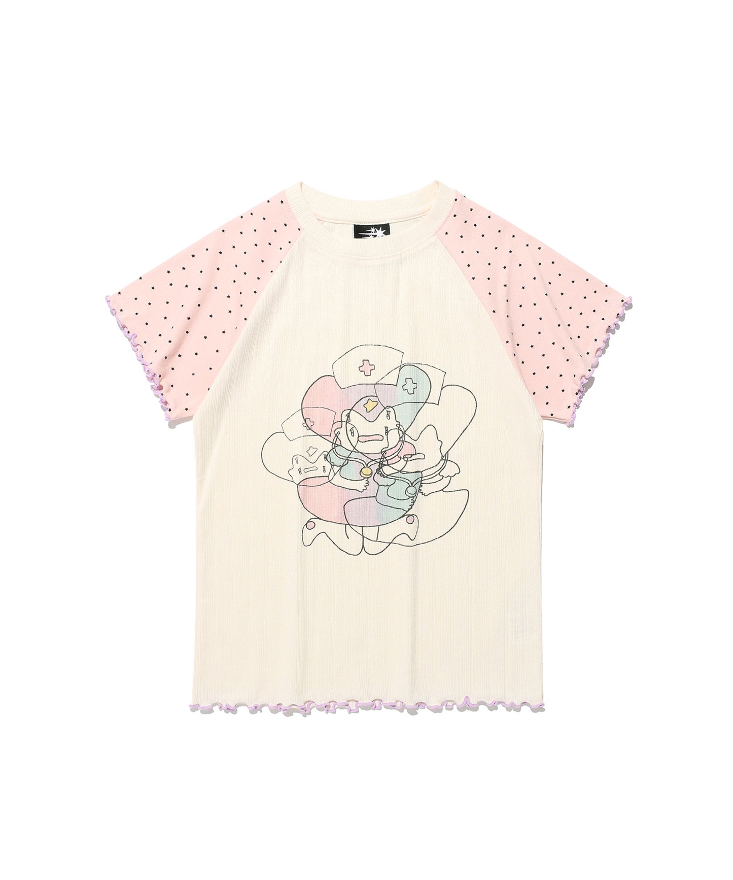 mimichan crying ffome tee
[ivory]