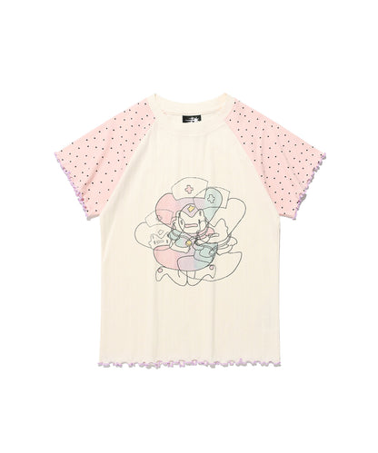 mimichan crying ffome tee
[ivory]