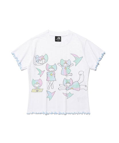 mimichan stardust ffome tee
[white]
