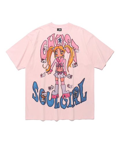 [x soulpusssy cat]ghostsoulgirl gyaru big big tee
[pink]