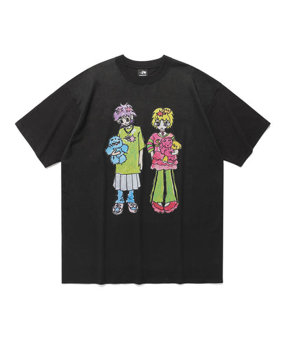 [x soulpusssy cat]ghostsoulgirl big big tee
[black]