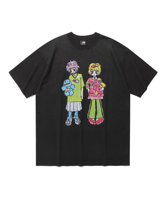 [x soulpusssy cat]ghostsoulgirl big big tee
[black]