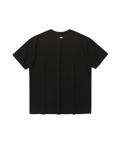 cotton doll angel tee
[black]