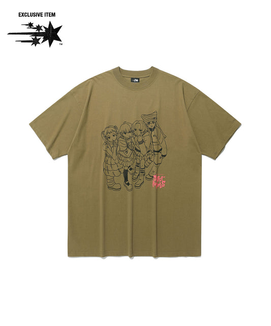 ghost angels photo big big tee
[khaki]