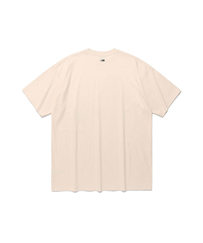 girl blowing symbol big big tee
[beige]