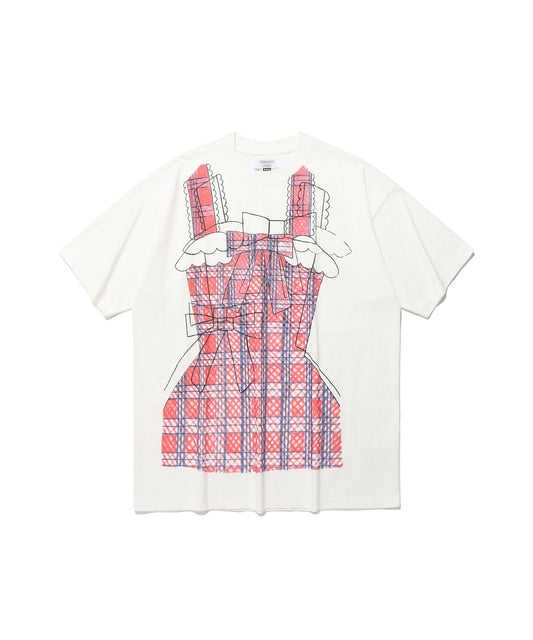 mimichan ffats check ribbon big big tee
[white]