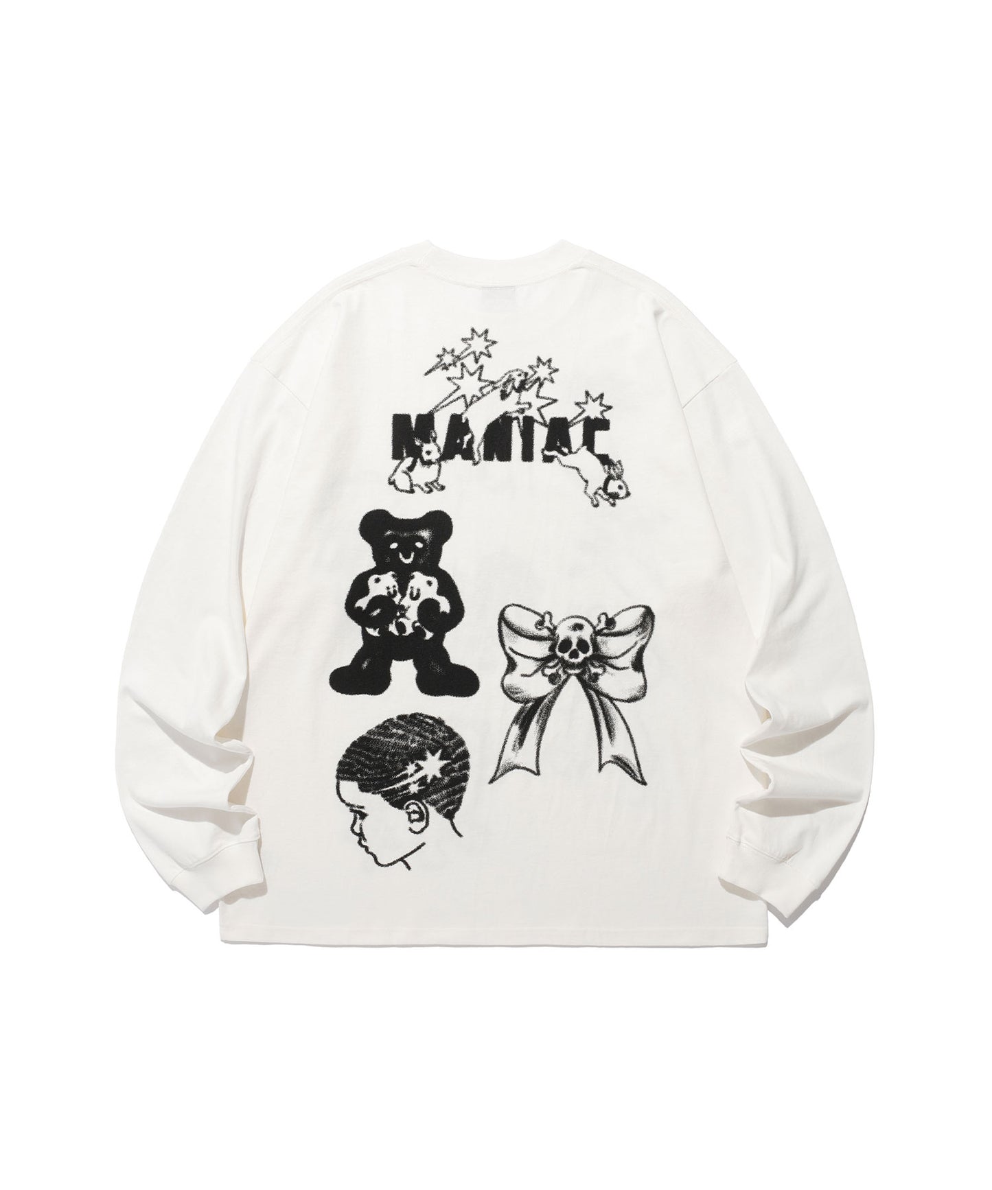 big big l/s tee
[white]