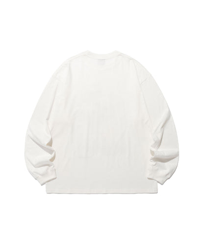 3eyes dog big big l/s tee
[white]