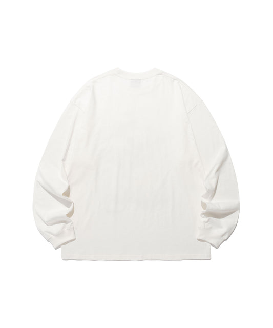 3eyes dog big big l/s tee
[white]