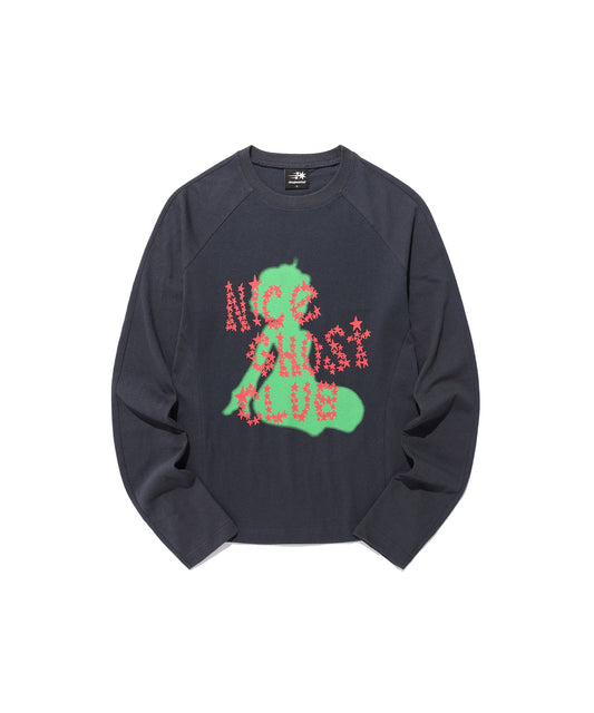 star logo slim l/s tee
[charcoal]