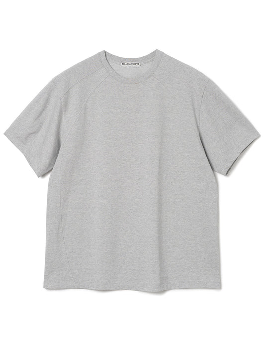 Double Incision T-Shirts [Melange Gray]