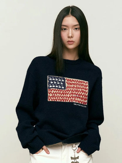 Cherry USA Graphic Knee - navy