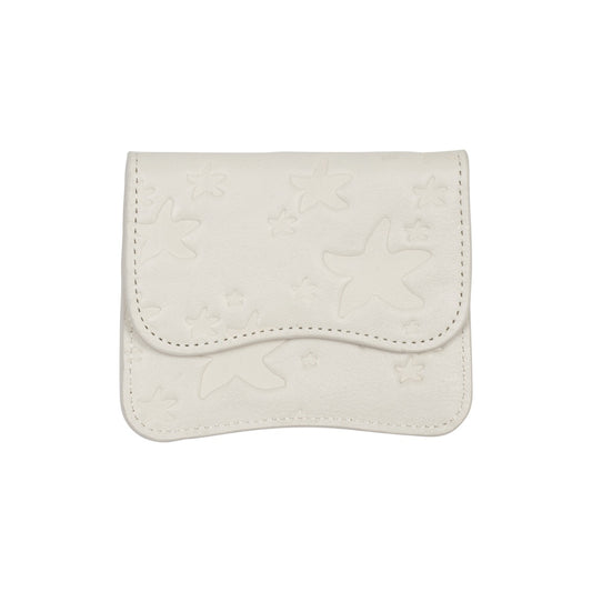 TCM starfish pattern mini pouch (ivory)