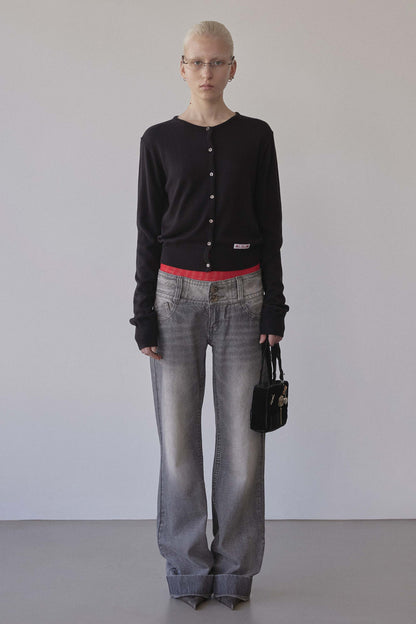 My Go To Cardigan Black