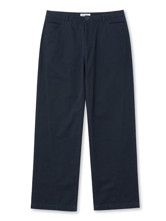 Straight Fit Chino Pants [Navy]