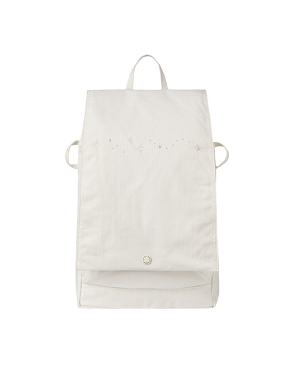 FLAP COVER BACKPACK [WHITE]