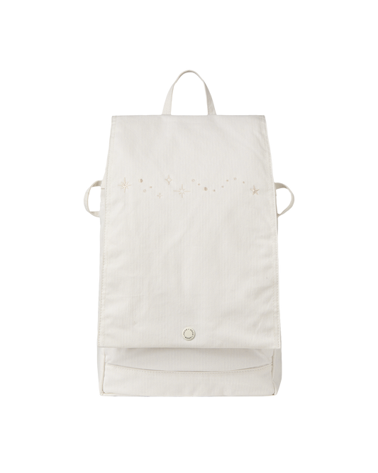 FLAP COVER BACKPACK [WHITE]