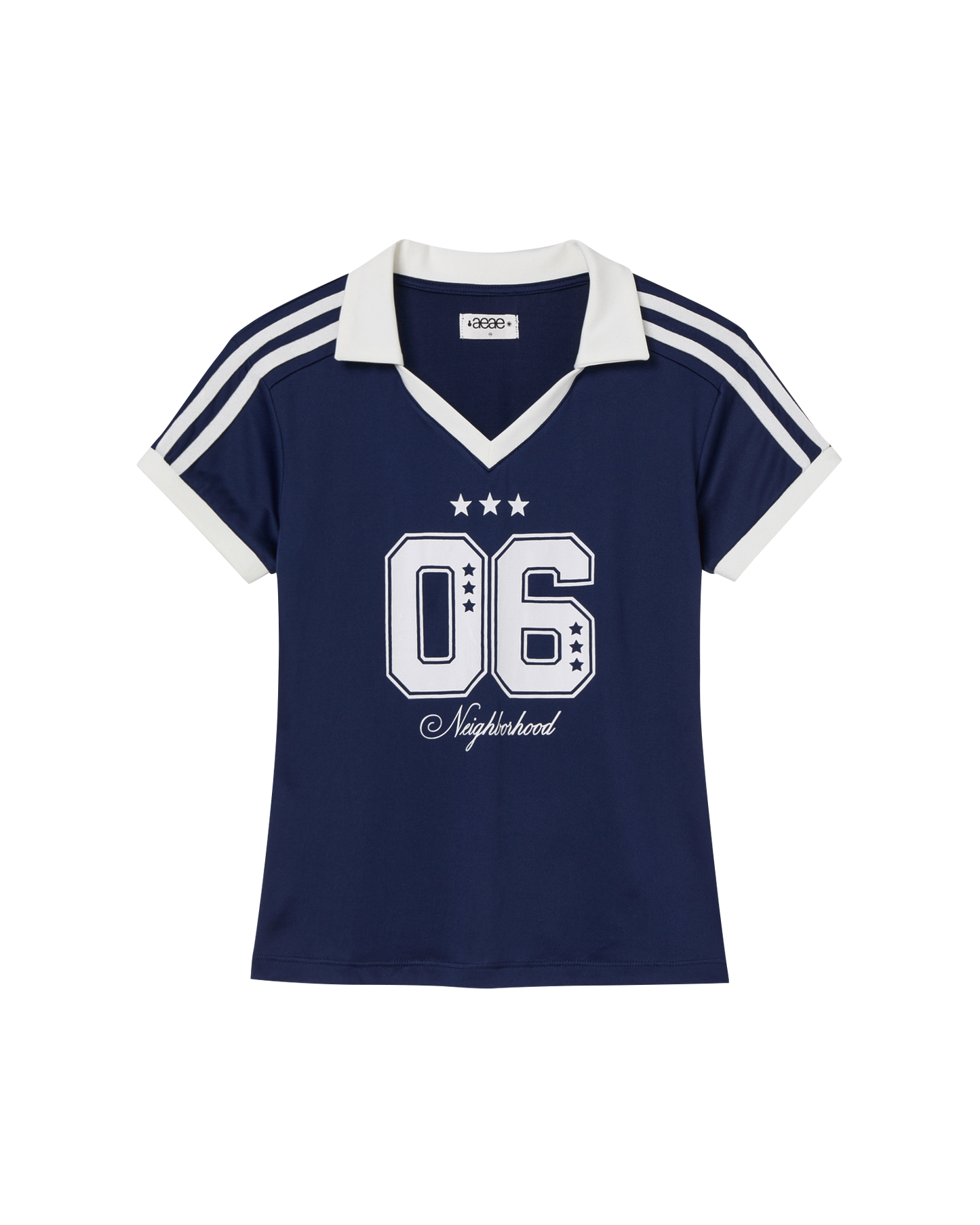 COLLAR JERSEY [NAVY]