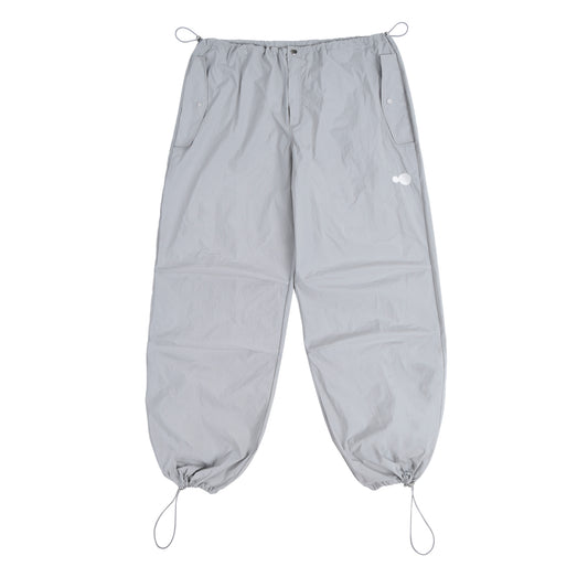 SYMBOL LOGO NYLON PANTS - [GREY]