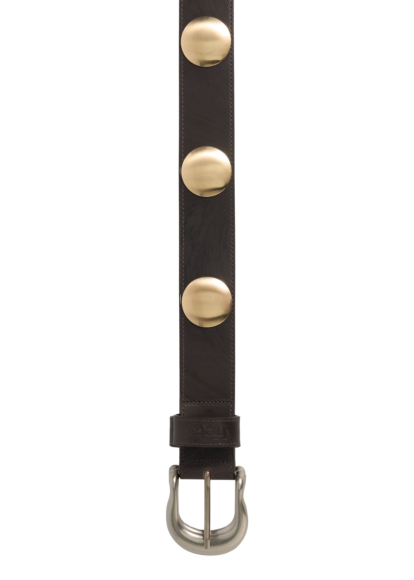 Ida Leather Belt / Gold 
