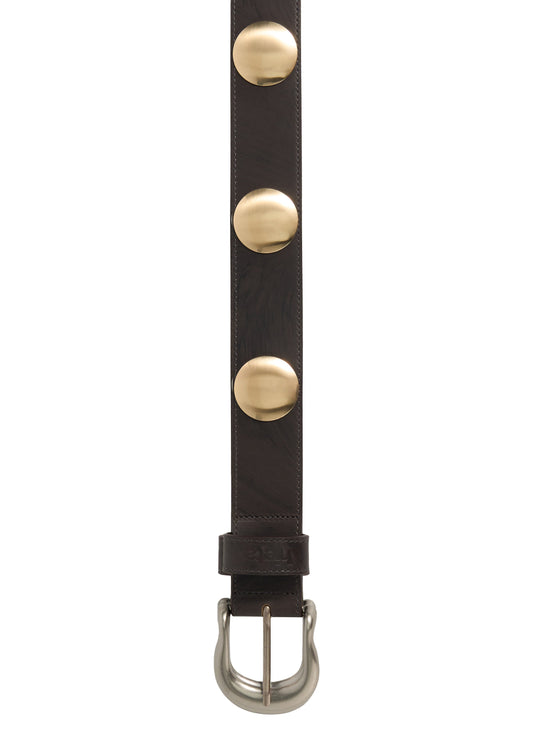 Ida Leather Belt / Gold 