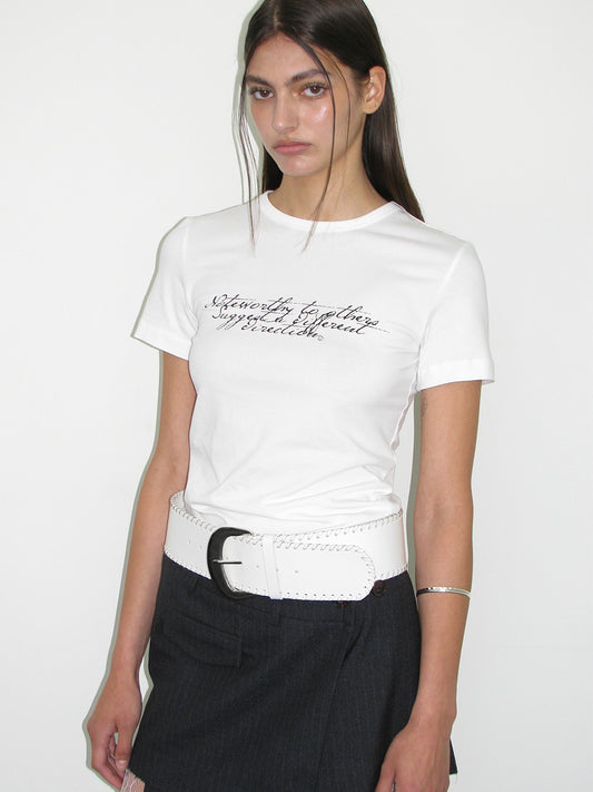 Doodlely T-Shirt [White]