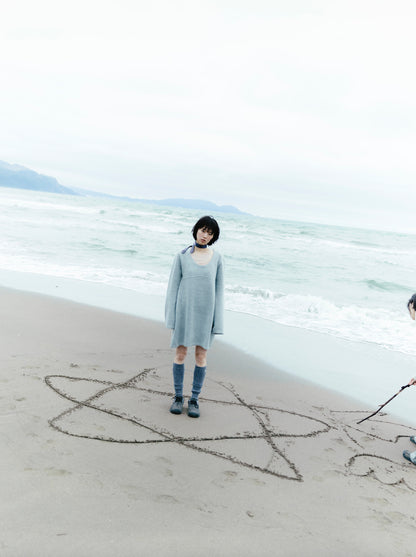 BOUCLE KNIT ONE PIECE / 2 Color