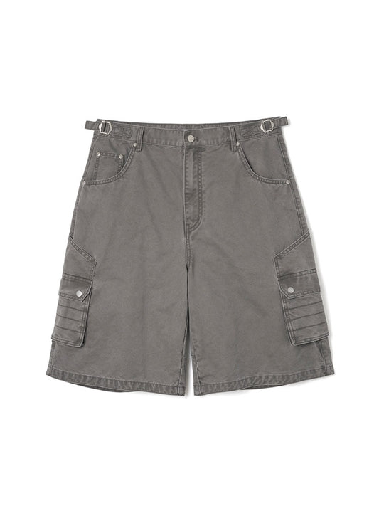 Double Index Bermuda Pants [Charcoal]
