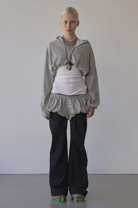 Good Girl Bloomers Melange Gray