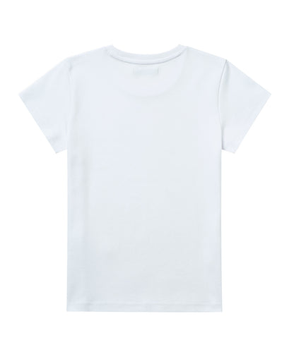 RIBBON SIDE STRAP T-SHIRT / 3 Color