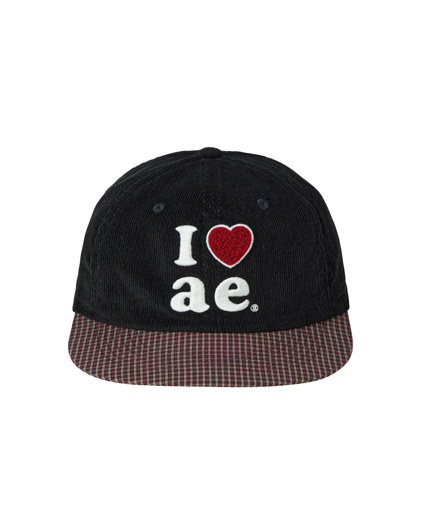 CHECK BALL CAP [BLACK]