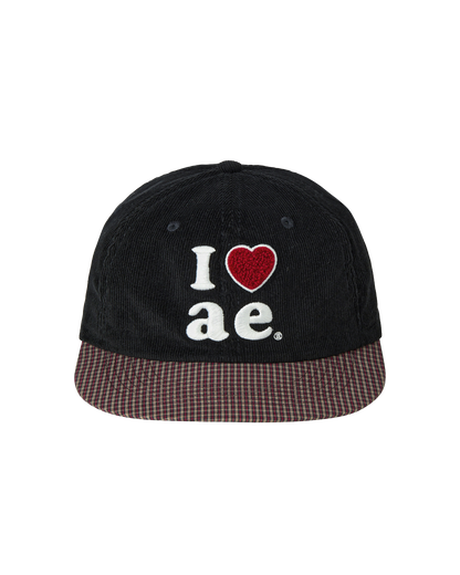 CHECK BALL CAP [BLACK]