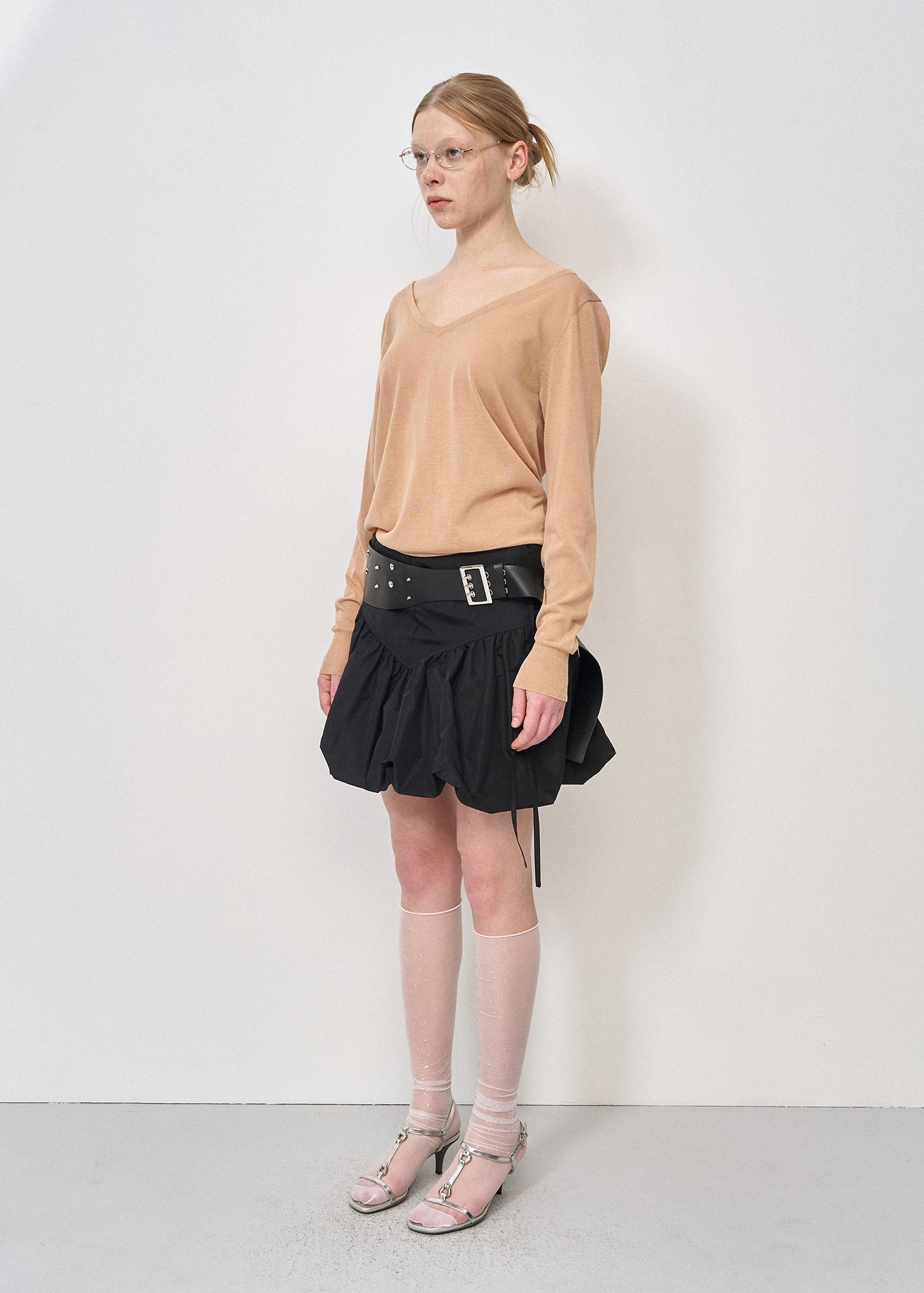 VOLUME MINI SKIRT / 2 Color