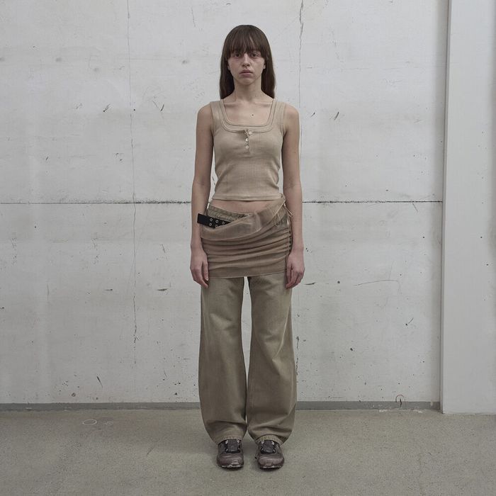 DOUBLE LAYERED TANK TOP / 3 Color 