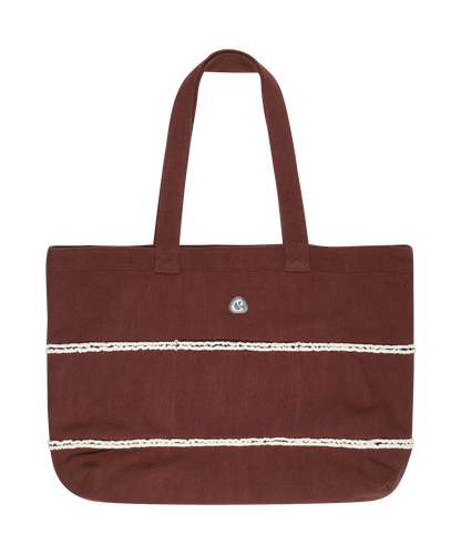 MOKO REVERSIBLE TOTE BAG BRICK RED