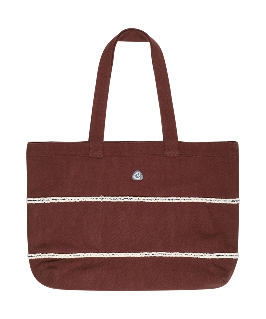 MOKO REVERSIBLE TOTE BAG BRICK RED