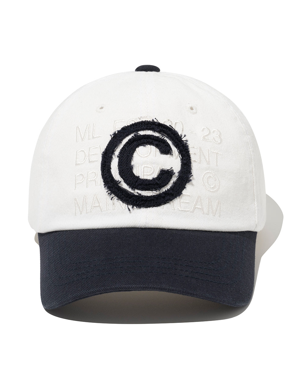 Core Half Ball Cap [White Navy]