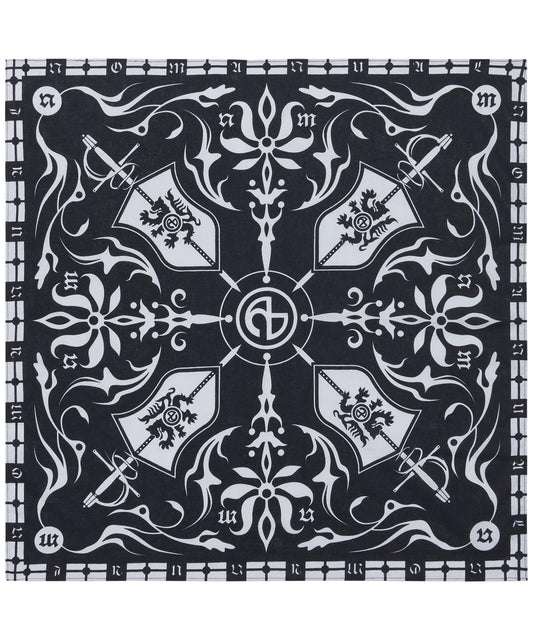 NM EMBLEM BANDANA - BLACK