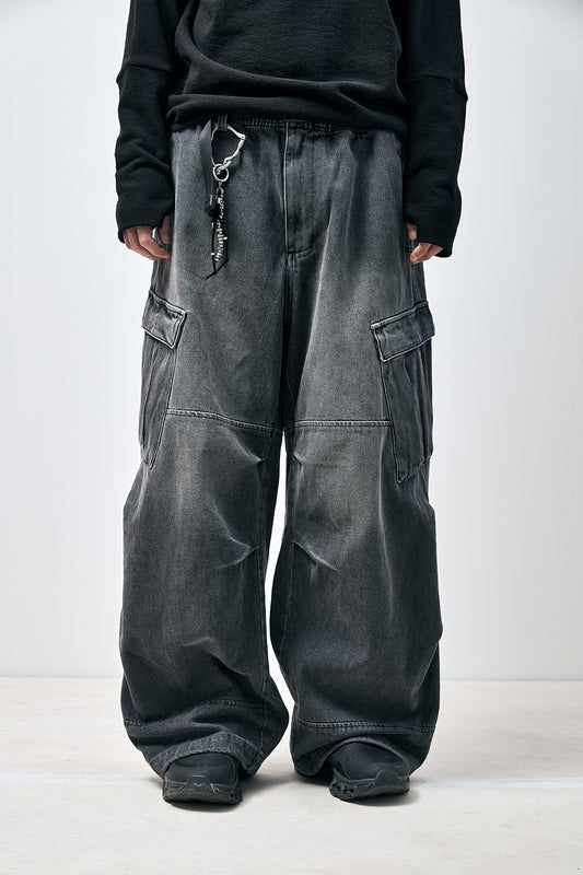 Mil Pants Denim Ash Grey