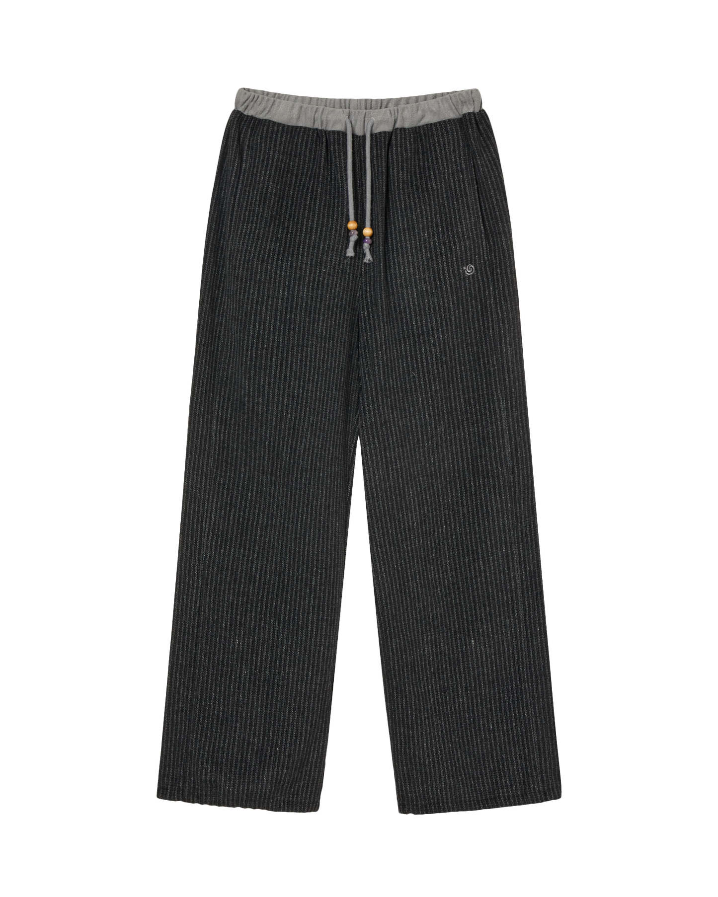 ANGEL STRIPE PANTS [BLACK]