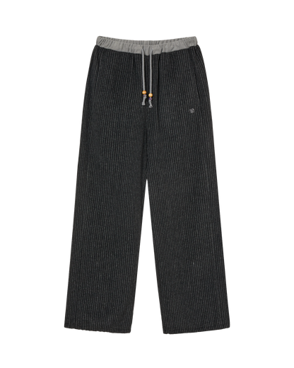 ANGEL STRIPE PANTS [BLACK]