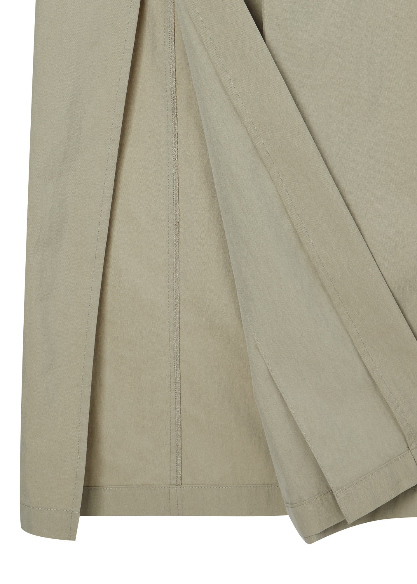 KNOT-DETAIL LONG SKIRT / 2 Color